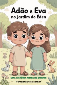Adão e Eva no Jardim do Éden – Uma História Antes de Dormir